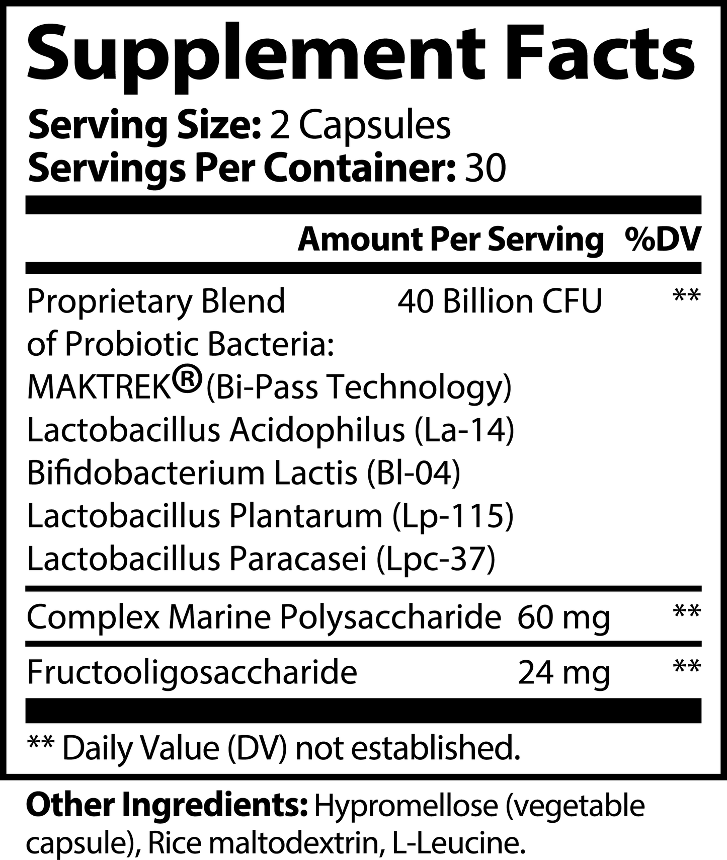 Fat dissolver with probiotics_